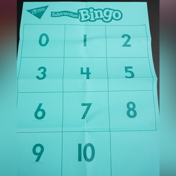 Trend Enterprises Inc. Subtraction & Addition Bingo games - Picture 9 of 16